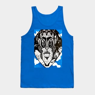 Space Tiki Tank Top